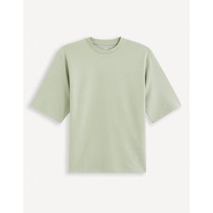 Světle zelené pánské tričko Celio Gehem obraz