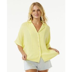 Košile Rip Curl PREMIUM SURF S/S SHIRT Bright Yellow obraz