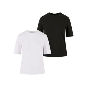 Dámské tričko Classy Tee 2 Pack bílé+černé obraz