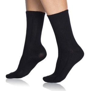 Černé unisex zimní ponožky Bellinda BAMBUS CASUAL UNISEX SOCKS obraz