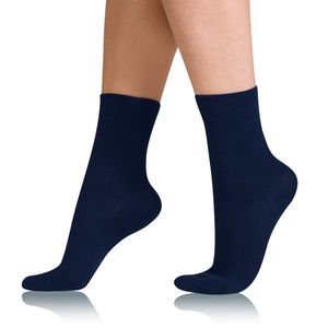Tmavě modré dámské ponožky Bellinda COTTON COMFORT SOCKS obraz