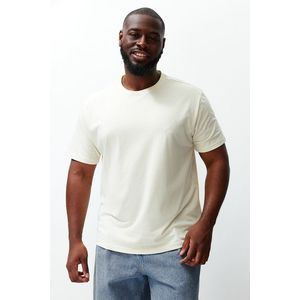 Trendyol Stone Plus Size Pohodlné Tričko Základního Střihu obraz