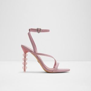 Růžové dámské sandály na jehlovém podpatku ALDO Tiffania obraz