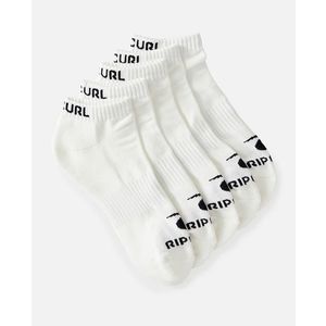 Ponožky Rip Curl BRAND ANKLE SOCK 5-PK White obraz