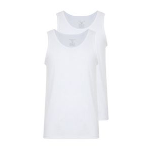 Trendyol White Basic 2-Pack Underwear Undershirt obraz