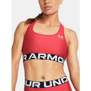 Červená sportovní podprsenka Under Armour UA HG Authentics Mid Branded obraz
