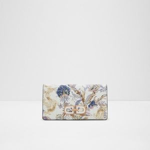 Modro-krémová dámská vzorovaná peněženka ALDO Nanalet obraz
