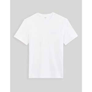 Bílé pánské basic tričko Celio Gepopiff obraz
