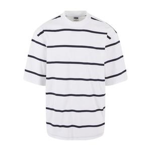 Pánské tričko Oversized Sleeve Modern Stripe - pruhované obraz