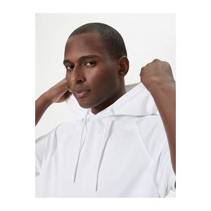 Koton sportovní tričko s kapucí a krátkým rukávem obraz