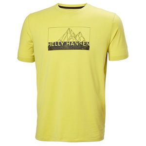 Pánské tričko Helly Hansen Skog Recycled Graphic T-Shirt Endive obraz