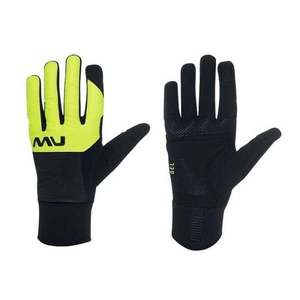 Pánské cyklistické rukavice NorthWave Fast Gel Glove Black/Yellow Fluo obraz