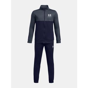 Tmavě modrá sportovní souprava Under Armour UA CB Knit Track Suit obraz