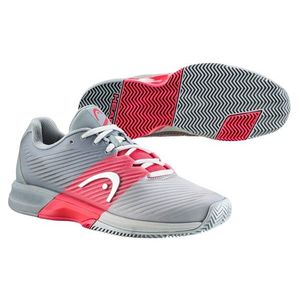 Dámská tenisová obuv Head Revolt Pro 4.0 Clay Grey/Coral EUR 38 obraz