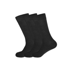 3PACK ponožky Gianvaglia vysoké černé obraz