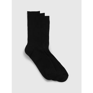 Sada tří párů pánských ponožek v černé barvě GAP obraz