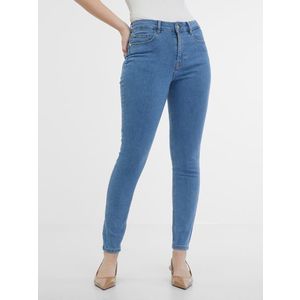 Orsay Světle modré dámské skinny fit džíny - Dámské obraz