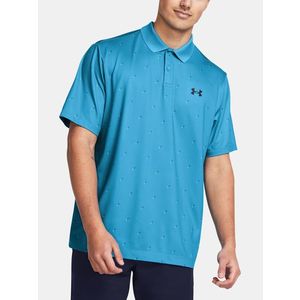 Modré pánské sportovní polo tričko Under Armour UA Perf 3.0 Printed Polo obraz