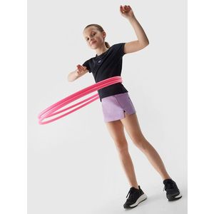 Dívčí sportovní sukně 2v1 4F - fialová obraz