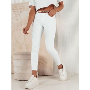 CLARET dámské džínové kalhoty bílé Dstreet obraz