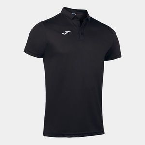 Pánské polo tričko Joma Polo Shirt Hobby Black S/S obraz