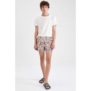 DEFACTO Patterned Tie Waist Swimming Shorts obraz