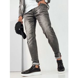 Pánské světle šedé džínové kalhoty Dstreet obraz