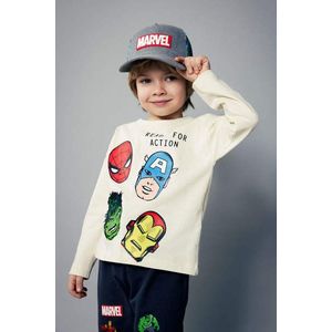DEFACTO Baby Boy Marvel Comics Regular Fit Cotton T-Shirt obraz