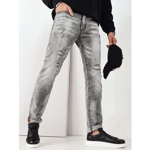 Pánské šedé džínové kalhoty Dstreet obraz