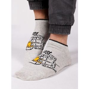 Yoclub Man's Ankle Funny Cotton Socks Pattern 2 Colours obraz