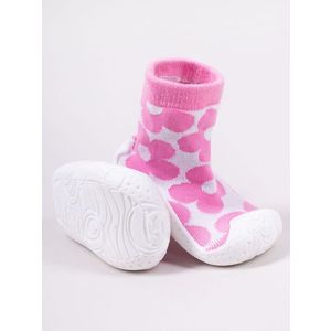 Yoclub Kids's Baby Girls' Anti-Skid Socks With Rubber Sole P3 obraz