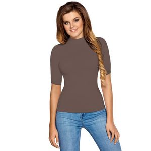 Babell Woman's Blouse Layla Cocoa obraz