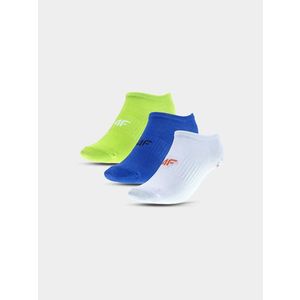 Chlapecké kotníkové ponožky casual (3Pack) 4F - multibarevné obraz