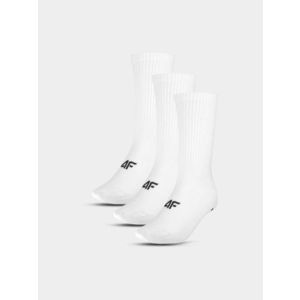 Dámské ponožky casual nad kotník (3pack) 4F - bílé obraz