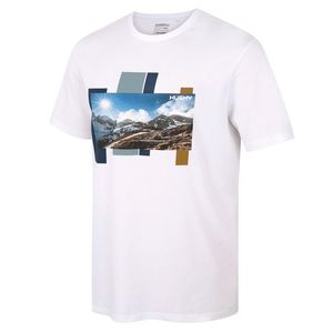 Pánské bavlněné triko HUSKY Tee Skyline M white obraz