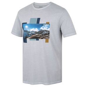 Pánské bavlněné triko HUSKY Tee Skyline M light grey obraz