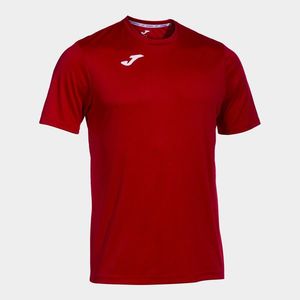 Pánské/chlapecké tričko Joma T-Shirt Combi S/S Red obraz
