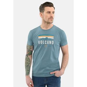 Volcano Man's T-Shirt T-Adve obraz