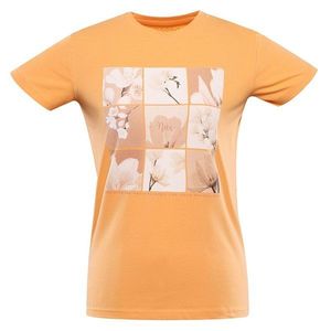 Oranžové dámské tričko NAX NERGA obraz