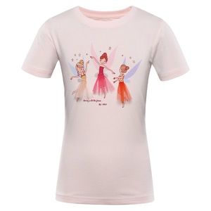 Růžové holčičí tričko NAX LORETO obraz