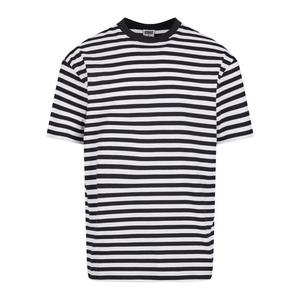 Pánské tričko Regular Stripe bílo/černé obraz