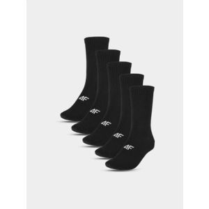 Pánské ponožky (5pack) 4F - černé obraz