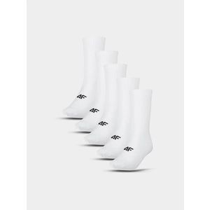 Pánské ponožky (5pack) 4F - bílé obraz