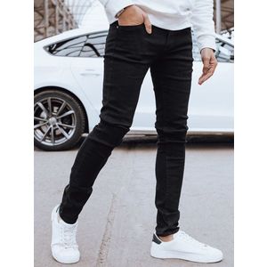 Pánské černé džínové kalhoty Dstreet obraz