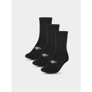 Dětské ponožky (3pack) 4F - černé obraz
