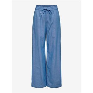 Modré dámské kalhoty ONLY Arja - Dámské obraz