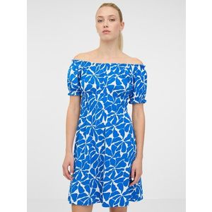 Orsay Modré dámské šaty ke kolenům - Dámské obraz