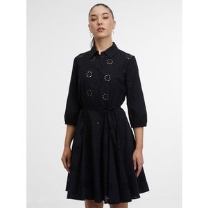 Orsay Černé dámské košilové šaty - Dámské obraz