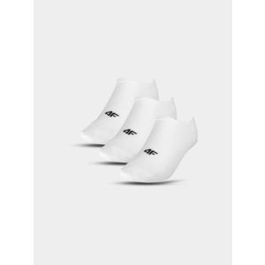 Dámské krátké ponožky casual (3 Pack) 4F - bílé obraz
