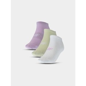 Dámské kotníkové ponožky casual 4F (3pack) - multibarevné obraz